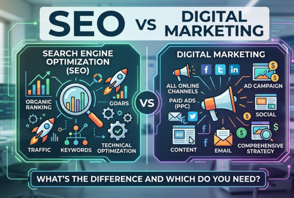 SEO vs Digital Marketing