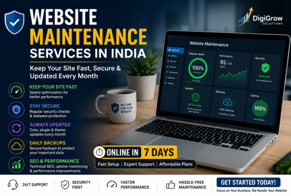 website maintenance Website Maintenance Services in India