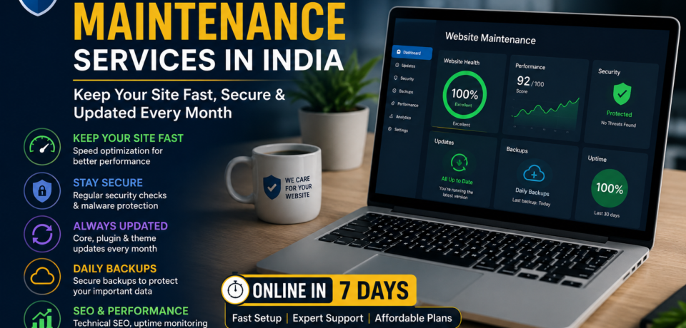 Website Maintenance Services in India