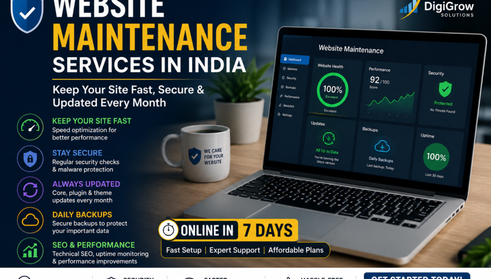 Website Maintenance Services in India