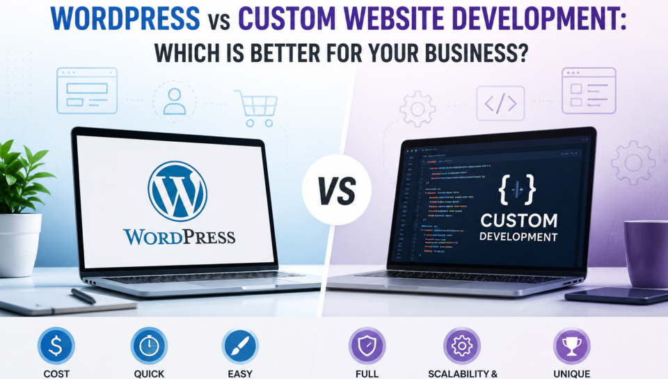 WordPress vs Custom Website Development: Which Is Better for Your Business