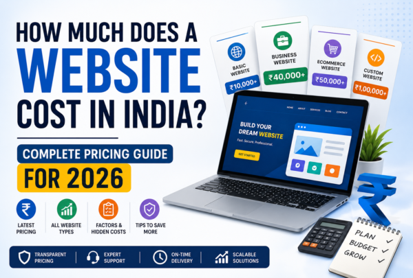 website development cost How much does website development cost in India