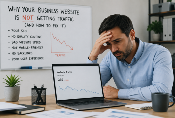 Business Website Why Your Business Website Is Not Getting Traffic (And How to Fix It)