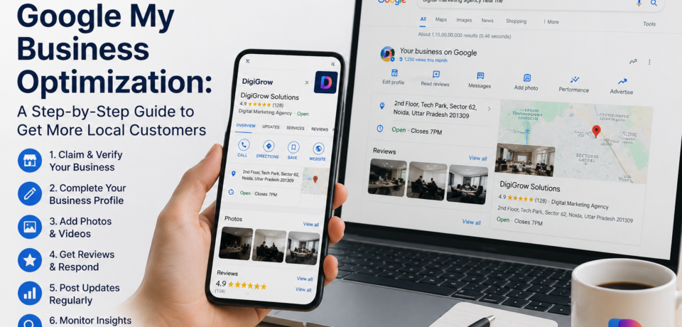 Google My Business Google My Business Optimization: A Step-by-Step Guide to Get More Local Customers