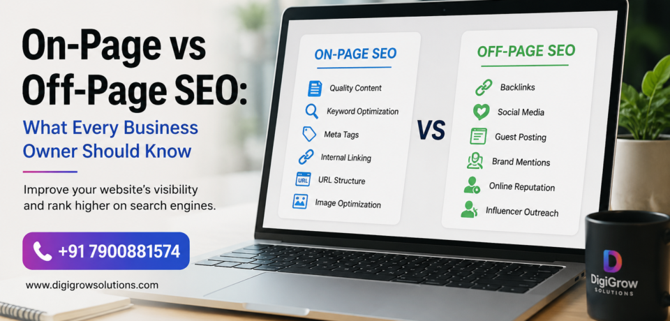 On-Page vs Off-Page SEO: What Every Business Owner Should Know