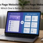 Single Page Website vs Multi Page Website: Which One Is Better for Your Business