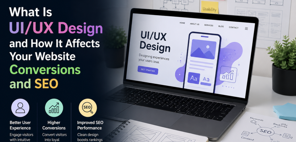 What Is UI/UX Design and How It Affects Your Website Conversions