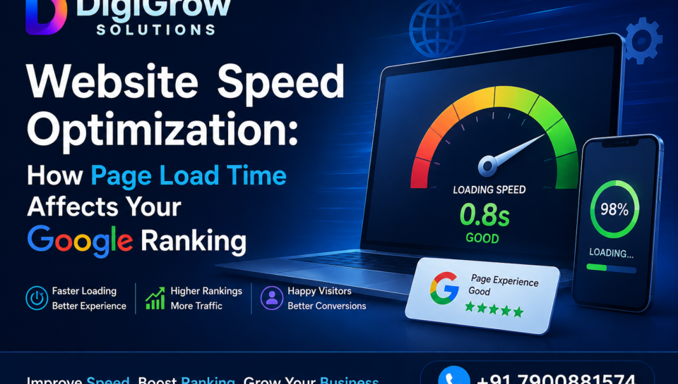 Website Speed Optimization: How Page Load Time Affects Your Google Ranking