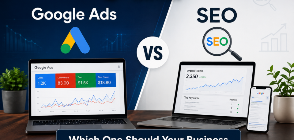Google Ads vs SEO: Which One Should Your Business Invest