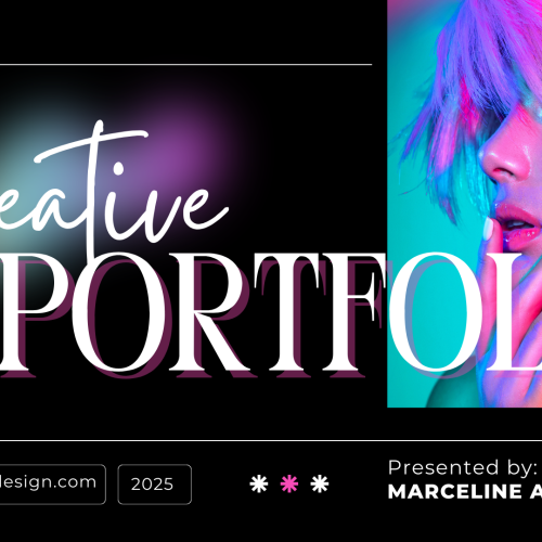 Web Design for Marceline Anderson’s Fashion Portfolio